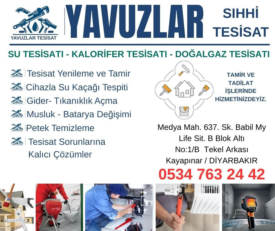 kayapınar tesisat